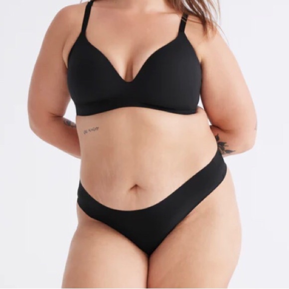 NEW Knix Essential Thong, XS Black - Picture 2 of 4